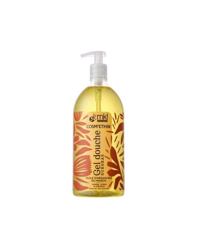 MKL COSMETHIK GEL DOUCHE SURGRAS HUILE ARGAN BIO DU MAROC 1L - MKL GREEN NATURE