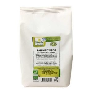 MOULIN DES MOINES FARINE D&rsquo;ORGE 500 G - MOULIN DES MOINES