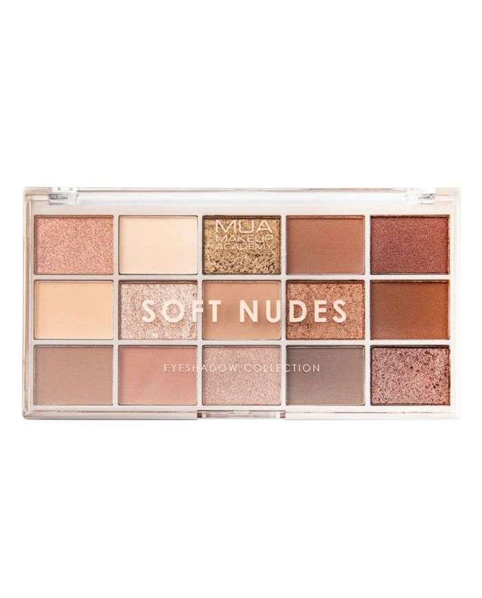 MUA EYESHADOW PALETTE SOFT NUDES - MUA MAKEUP ACADEMY