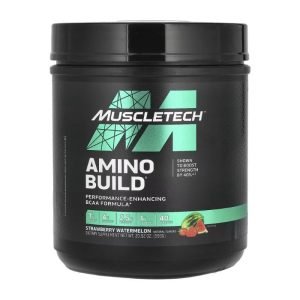 MUSCLETECH AMINO BUILD STRAWBERRY WATERMELON 593G - MUSCLETECH