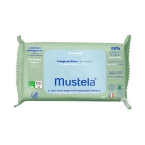 MUSTELA LINGETTES NETTOYANTES * 60 - MUSTELA