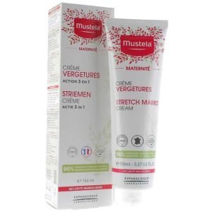 MUSTELA CREME PREVENTION VERGETURES 3 EN 1 – TUBE DE 150 ML - MUSTELA