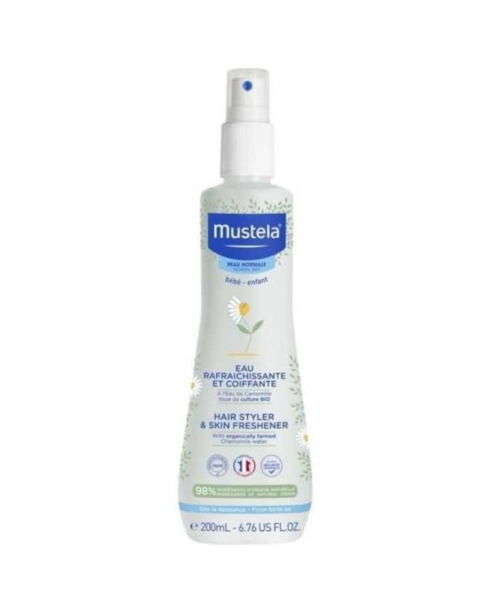 MUSTELA EAU RAFRAICHISSANTE ET COIFFANTE 200ML SANS ALCOOL - MUSTELA