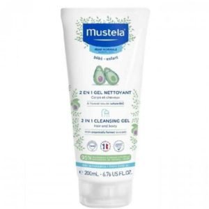 MUSTELA GEL NETTOYANT 2 EN 1 200ML CHEVEUX ET CORPS - MUSTELA