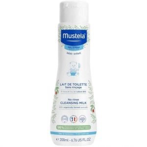 MUSTELA LAIT DE TOILETTE SANS RINCAGE 200 ML - MUSTELA