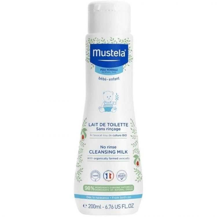 MUSTELA LAIT DE TOILETTE SANS RINCAGE 200 ML - MUSTELA