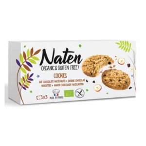 NATEN BISCUITS COOKIES CHOCOLAT NOISETTE 150 G - NATEN