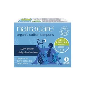 NATRACARE TAMPONS REGULIERS SANS APPLICATEUR 10 U - NATRACARE