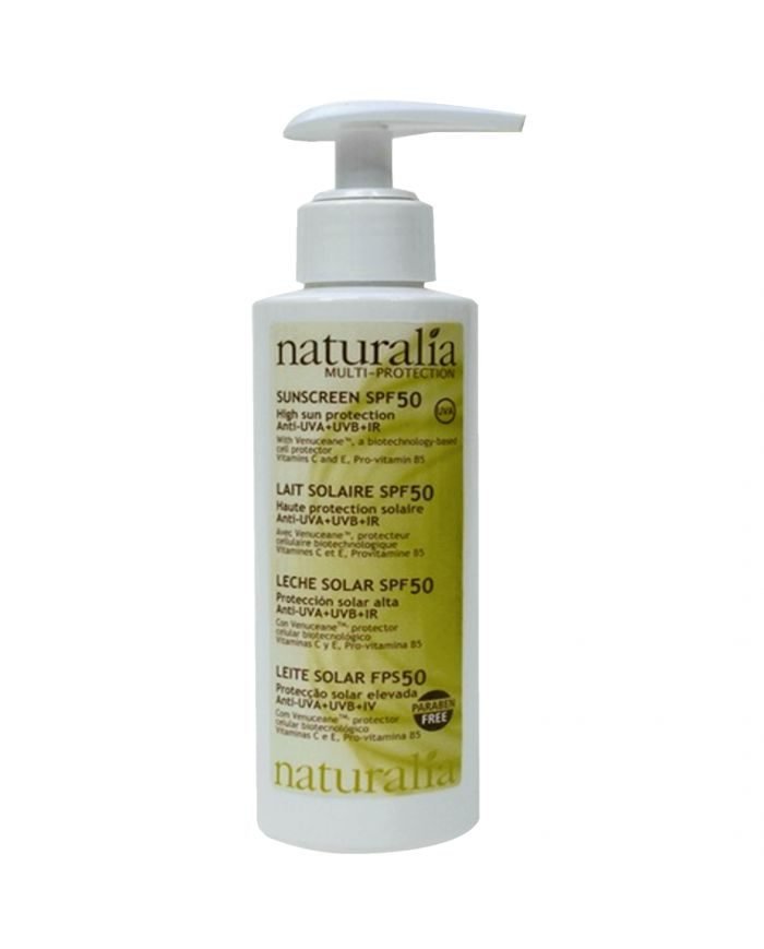 NATURALIA LAIT SOLAIRE SPF 50+ 150ML - NATURALIA