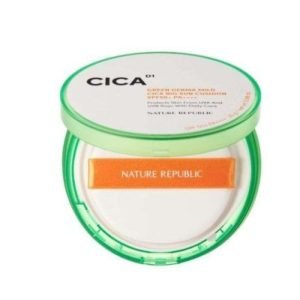 NATURE REPUBLIC GREEN DERMA MILD CICA BIG SUN CUSHION SPF 50+ - NATURE REPUBLIC