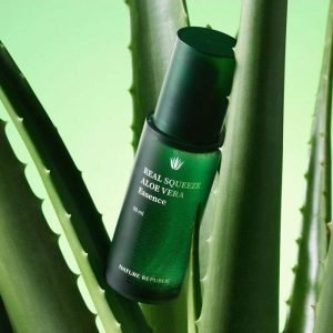 NATURE REPUBLIC REAL SQUEEZE ALOE VERA ESSENCE 50 ML - NATURE REPUBLIC