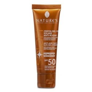 NATURES GEL CREME SOLAIRE ANTI AGE SPF 50 - NATURES