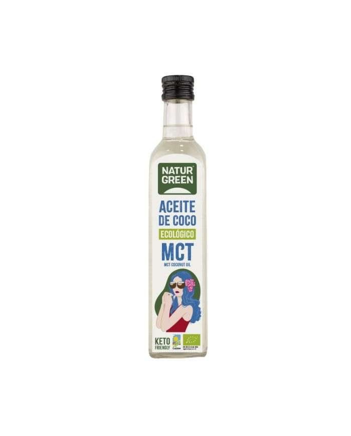 NATURGREEN MCT HUILE DE COCO 500ML - NATURGREEN