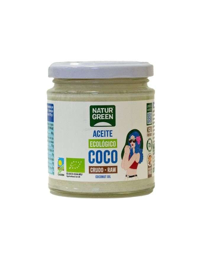 NATURGREEN HUILE DE COCO VIERGE 215ML - NATURGREEN