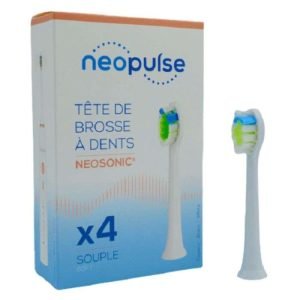 NEOPULSE TETE DE BROSSE A DENTS NEOSONIC *4 SOUPLE - NEOPULSE