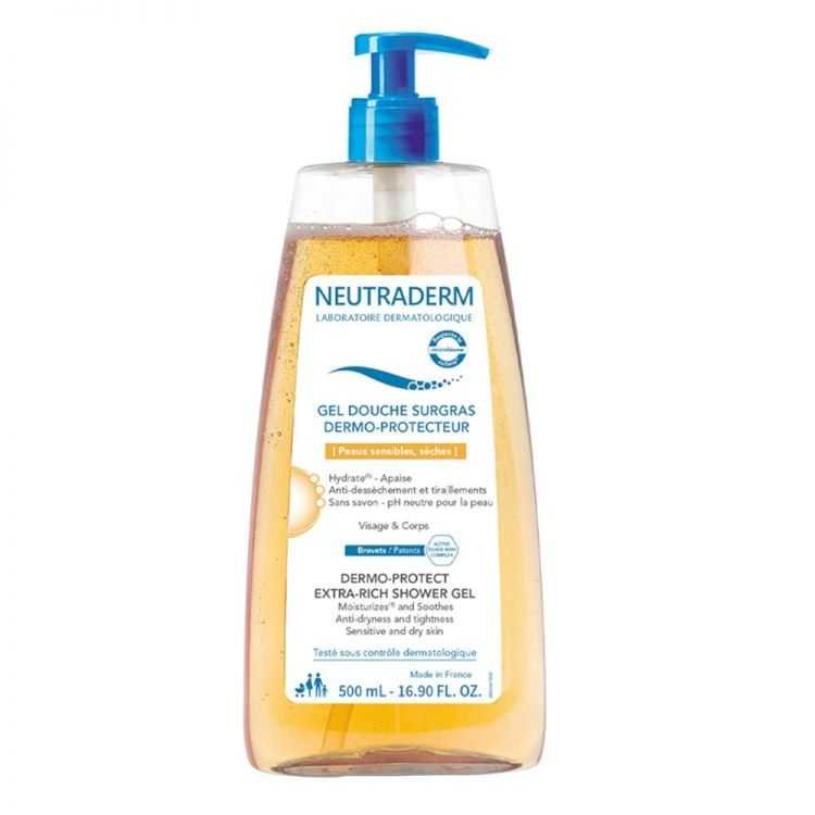NEUTRADERM GEL DOUCHE SURGRAS DERMO PROTECTEUR 500Ml - NEUTRADERM