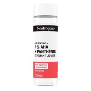 NEUTROGENA ANTI BOUTONS+ EXFOLIANT LIQUIDE 125ML - NEUTROGENA