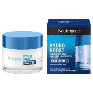 NEUTROGENA HYDRO BOOST CREME DE NUIT TOUS TYPES DE PEAUX 50ML - NEUTROGENA