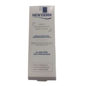 NEW DERM CREME ECLAIRCISSANTE ANTI TACHE 50 ML - NEW DERM