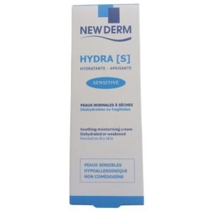 NEW DERM CREME HYDRA S SENSIBLE PEAUX NORMALES A SECHES 50 ML - NEW DERM