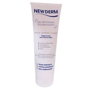 NEW DERM GEL NETTOYANT ECLAIRCISSANT VISAGE ET CORPS 250 ML - NEW DERM