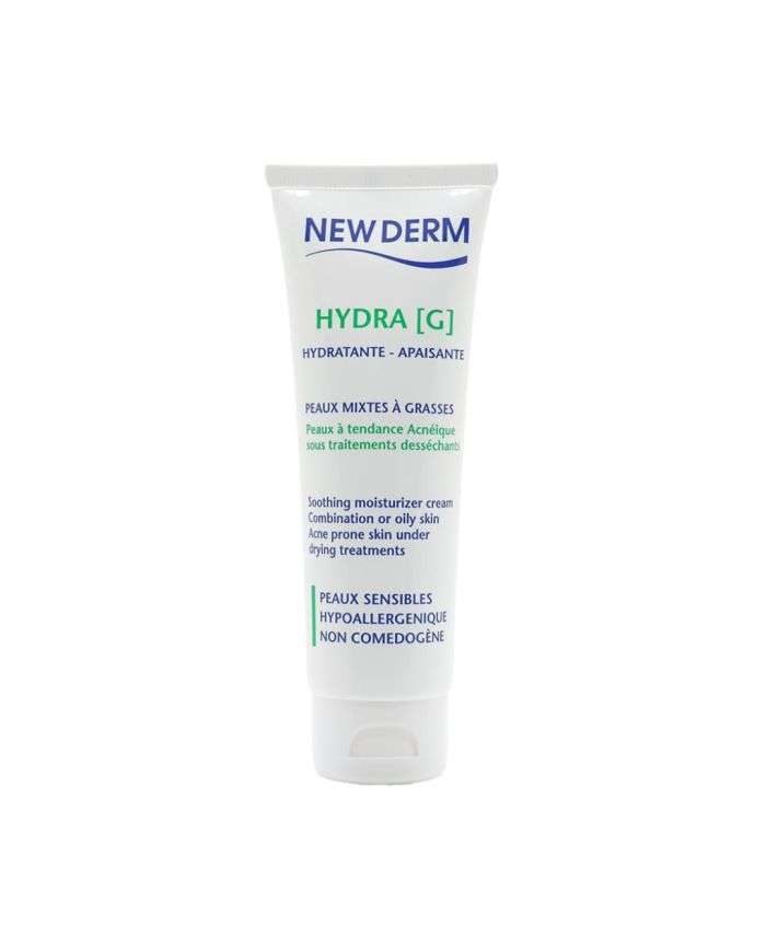 NEW DERM HYDRA G CREME HYDRATANTE PEAUX MIXTES A GRASSES 50 ML - NEW DERM