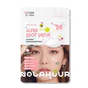 NOLAHOUR CLEAR SPOT PATCH INVISIBLE + HYDROCOLLOID PATCH 26 PATCHES - NOLAHOUR