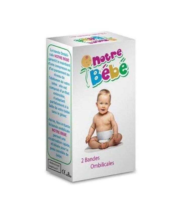 NOTRE BEBE 2 BANDES OMBILICALES - NOTRE BEBE