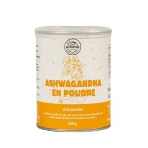 NOURISH ASHWAGANDHA EN POUDRE 100G