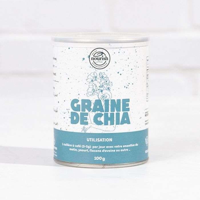 NOURISH GRAINE DE CHIA 100 G