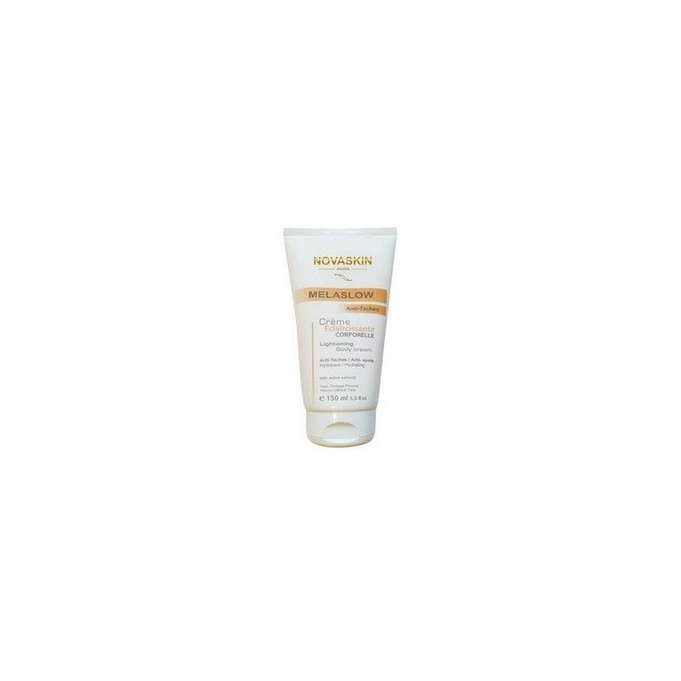 NOVASKIN MELASLOW CREME ECLAIRCISSANTE CORPORELLE ANTI TACHES 150 ML - NOVASKIN