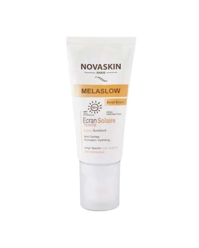 NOVASKIN MELASLOW ECRAN SOLAIRE SPF 50+ TEINTEE 50 ML - NOVASKIN