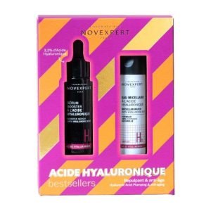 NOVEXPRET COFFRET ACIDE HYALUORONIQUE SERUM BOOSTER 30ML+ EAU MICELLAIRE 50ML OFFERTE - NOVEXPERT