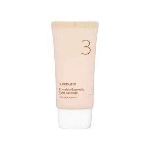 NUMBUZIN PORCELAIN BASE SKIP TONE UP BEIGE N3 SPF 50+PA++++50ML - NUMBUZIN