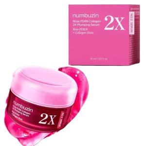 NUMBUZIN ROSE PDRN COLLAGEN 2X PLIMPING SERUM COLLAGEN SHOTS 30 ML - NUMBUZIN