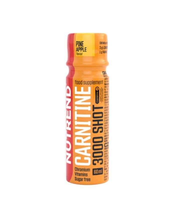 NUTREND CARNITINE 3000 SHOT GOUT PINE APPLE 60ML - NUTREND