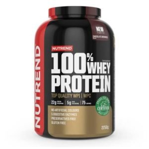 NUTREND 100% WHEY PROTEIN CHOCOLATE BROWNIES 2250 G - NUTREND