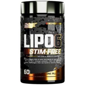 NUTREX LIPO 6 STIM FREE 60 CAPSULES - NUTREX