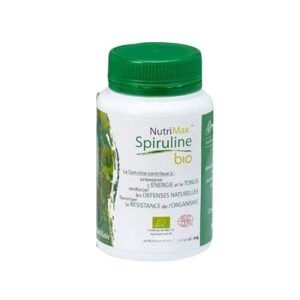 NUTRIMAX SPIRULINE 100% BIO 120 G MICROGRANULES TONUS ET VITALITÉ - NUTRIMAX