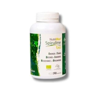 NUTRIMAX SPIRULINE 100% BIO 240 COMPRIMES TONUS ET VITALITÉ - NUTRIMAX
