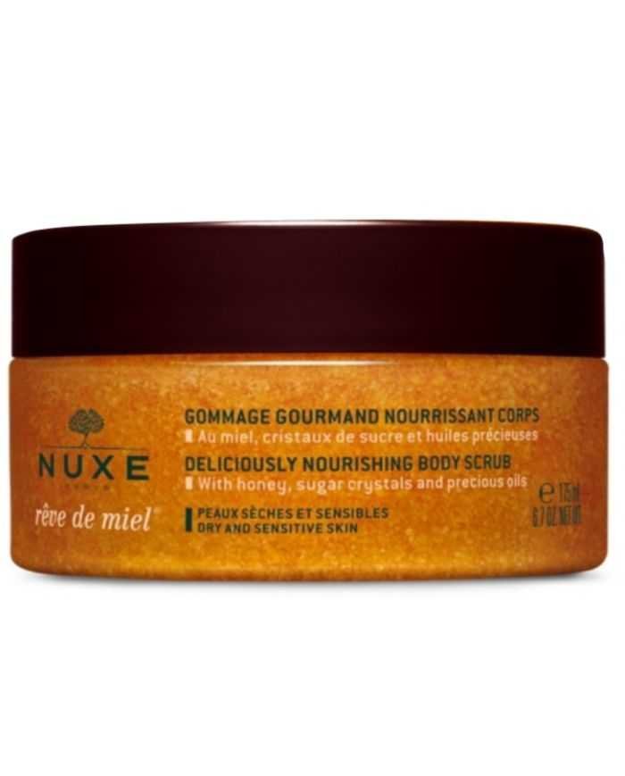 NUXE REVE DE MIEL GOMMAGE GOURMAND NOURRISSANT CORPS 175 ML - NUXE