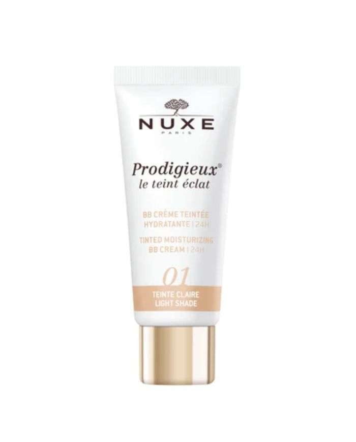 NUXE PRODIGIEUX LE TEINT ECLAT 01 BB CREME HYDRATANTE CLAIRE 30 ML - NUXE