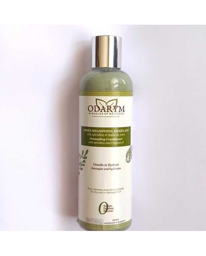 ODARYM APRES SHAMPOING DEMELANT A LA SPIRULINE ET HUILE DE COCO 250 ML - ODARYM
