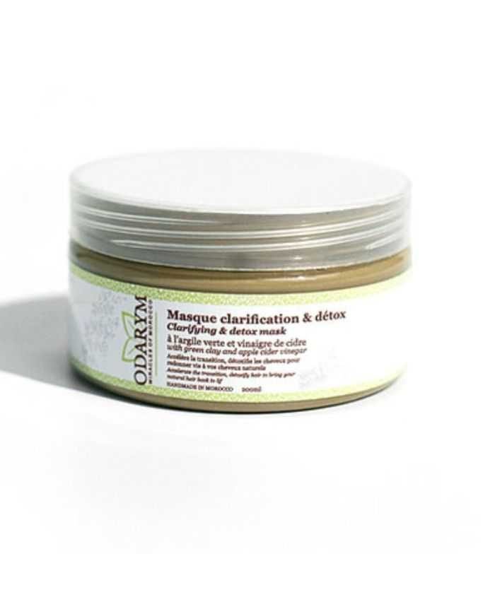 ODARYM MASQUE CLARIFICATION ET DETOX A L’ARGILE VERTE ET VINAIGRE DE CIDRE 200 ML - ODARYM