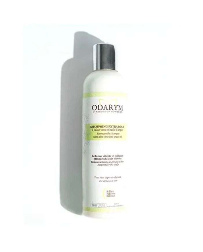 ODARYM SHAMPOOING EXTRA DOUX A L’ALOE VERA ET HUILE D’ARGAN 250 ML - ODARYM