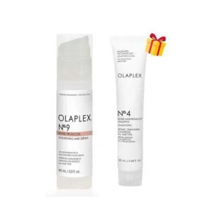 OLAPLEX OFFRE N9 BOND PROTECTOR NOURISHING HAIR SERUM 90 ML+ N4 SHAMPOO 20ML OFFERT - OLAPLEX