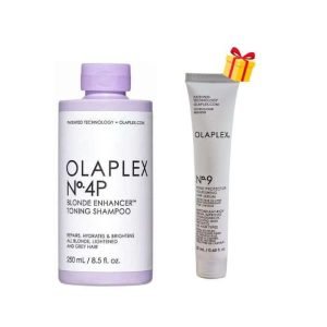 OLAPLEX OFFRE SHAMPOOING TONIFIANT 4P BLONDE ENHANCER 250 ML + N9 HAIR SERUM 20ML OFFERT - OLAPLEX