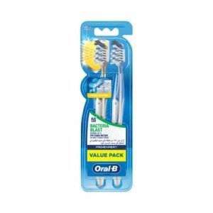 ORAL B PRO EXPERT BROSSE A DENTS ANTI BACTERIA PACK DE 2 MEDIUM 40 - ORAL B