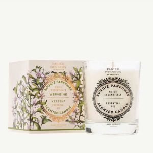 PANIER DES SENS BOUGIE PARFUMEE HUILE ESSENTIELLE VERVEINE - PANIER DES SENS
