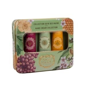 PANIER DES SENS COFFRET SOIN DES MAINS AMANDE RAISIN ET MIEL - PANIER DES SENS